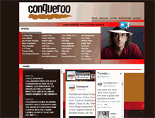 Tablet Screenshot of conqueroo.com